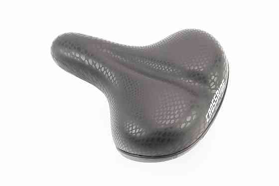 Сидіння ХВЗ 255x200мм, чорне CROSSRIDE N153В Київ