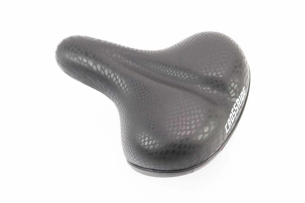 Сидіння ХВЗ 255x200мм, чорне CROSSRIDE N153В Київ - фото 1