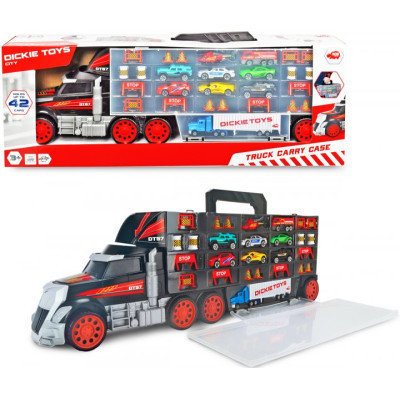 Игровой набор Dickie Toys Трейлер перевозчик авто, грузовик с ручкой (3749023) Винница - изображение 6