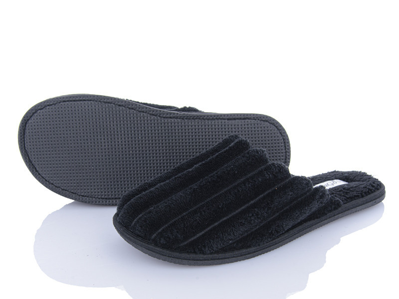 Хатні капці підліткові хлопчик чорні PaGo вельвет 40 Одеса - фото 4