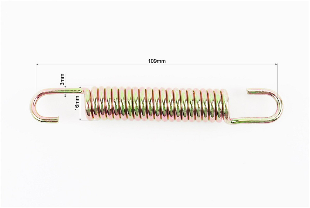 V200R Пружина підніжки центральної (≈L115мм, D16мм, 21 витків) Київ - фото 2