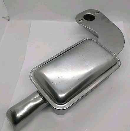 Глушник мотоблок 190N (12Hp) (круглий, кріплення на 2 болти, без коліна) Мукачево