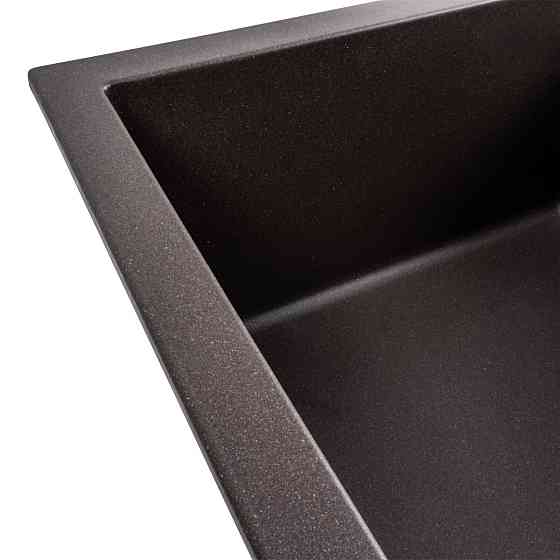 VALESO Гранітна мийка для кухні VALESO LOTOS 6550 матова Темна скеля Киев