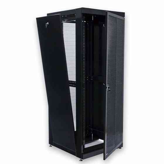Шафа серверна CMS 42U 800 х 865 UA-MGSE4288PB з перфорованими дверима для мережевого обладнання Київ
