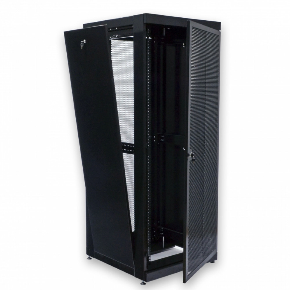 Шафа серверна CMS 42U 800 х 865 UA-MGSE4288PB з перфорованими дверима для мережевого обладнання Киев - изображение 4