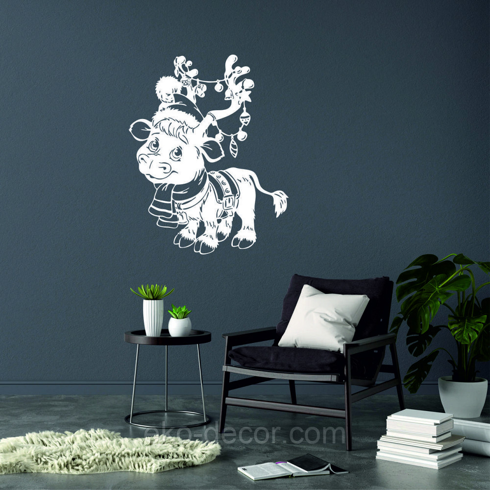 Декоративное настенное Панно «Олень», Декор на стену 70*56 см Киев - изображение 6