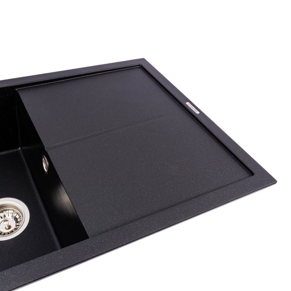 VALESO Гранітна матова мийка VALESO MAGNUM 7950 (Чорний металік) Коломыя - изображение 11