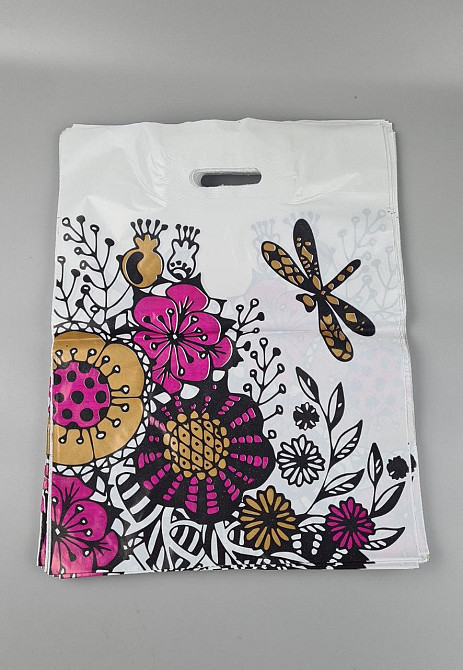 Пакет с прорезной ручкой(40*50)