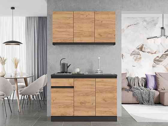 Кухня модульна Эверест Оптима набор №5 Дуб крафт золотой 1,2 м (без столешницы) (DTM-5711) Львов