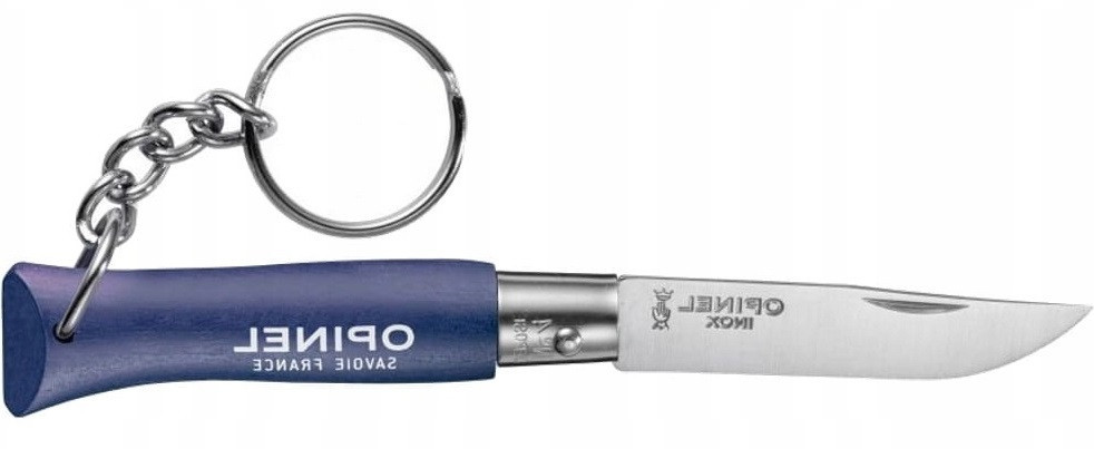 Універсальний Складаний Ніж - брелок Opinel No.4 "Origins brelok Blue" (002269) Нержавіюча сталь Нововолинськ - фото 4