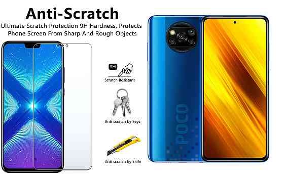 Защитное стекло NeoGlass для POCO X3 NFC – ультрапрозрачное и устойчивое Киев