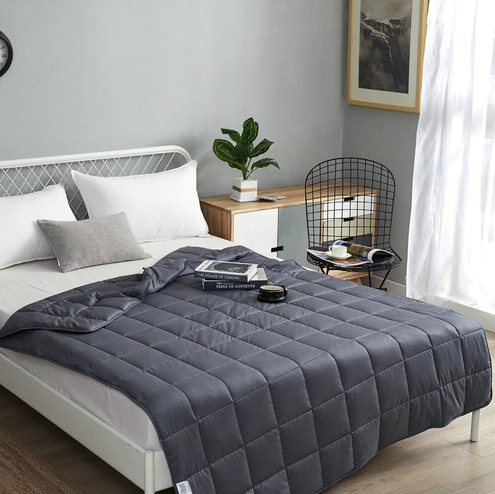 Універсальна Ковдра 200х150 см обтяжена 6 кг із сумкою Ruhhy (19533) Нововолинськ - фото 10