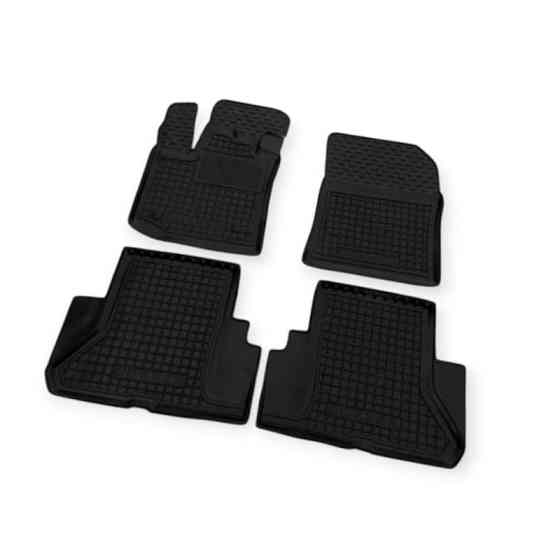 Килимки салону автомобіль Рено Dokker (2012-), Lodgy (2012-) борт 2,5 см, з перемичкою Мукачево