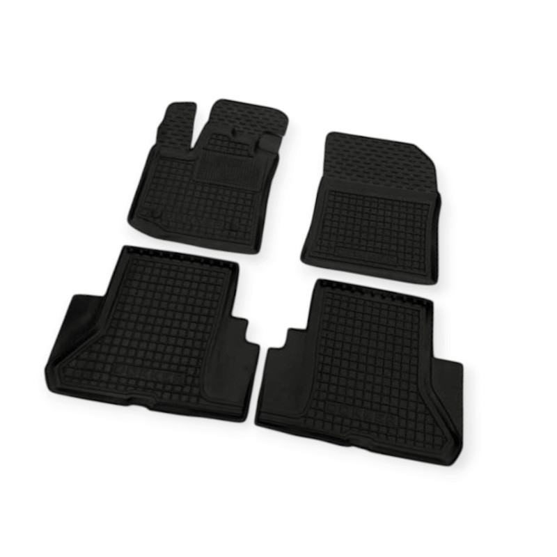 Килимки салону автомобіль Рено Dokker (2012-), Lodgy (2012-) борт 2,5 см, з перемичкою Мукачево - фото 1