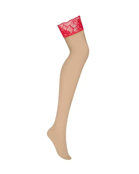 Панчохи Obsessive Matildea stockings 2XL/3XL Львов - изображение 2