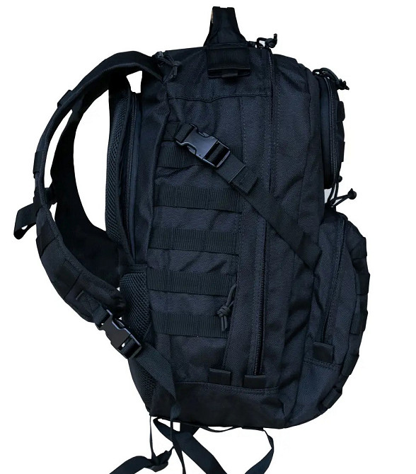 Тактический рюкзак Tramp Commander чорний 50л UTRP-042 Киев - изображение 2