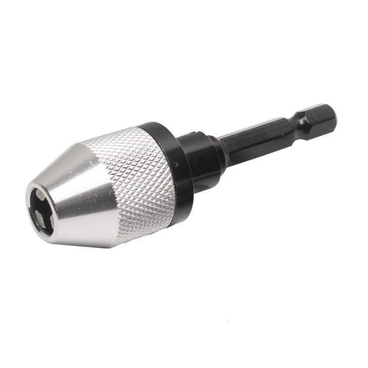 Патрон для свердл для шурупокрута сріблястий Харків - фото 1