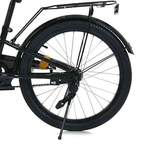 Велосипед дитячий MB 20015-1 колеса 20 дюймів, чорно-зелений Вінниця