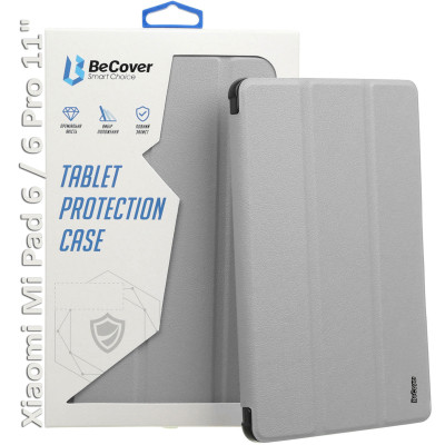 Чехол для планшета BeCover TPU Edge stylus mount Xiaomi Mi Pad 6 / 6 Pro 11" Sliver (709560) Винница - изображение 1
