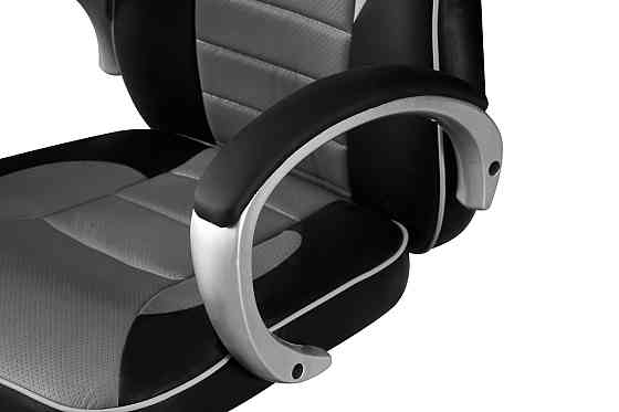 Крісло геймерське Форсаж, сірий/чорний Київ