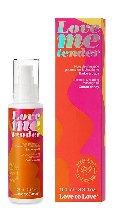 Массажное масло LOVE ME TENDER - MASSAGE OIL COTTON CANDY 100ML Sex Aura Киев - изображение 1