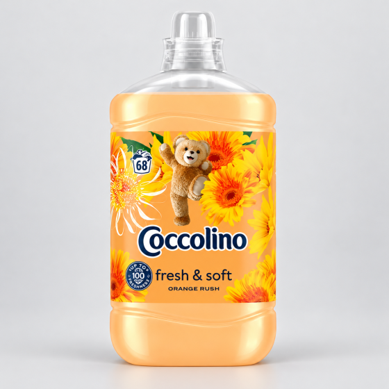 Coccolino кондиціонер концентрований свіжість та м'якість з нотами апельсину жасмину та седарвуду 1702 мл Київ