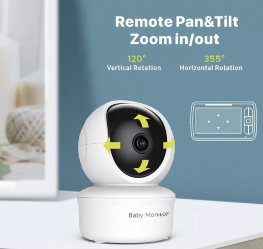 Відеоняня Baby Monitor SM-650, портативна відеоняня з планшетом. Харків - фото 3