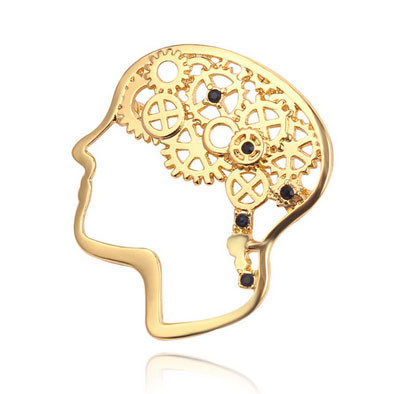Брошь молодежная стильная Мозг Киев - изображение 1