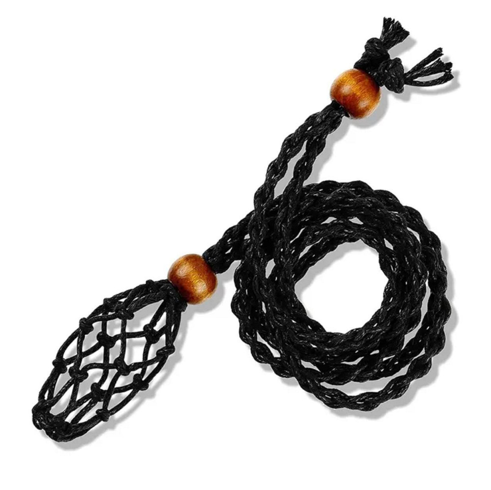 Порожній тримач для кристалів з регульованою довжиною, плетений шнур для намиста, Плетене намисто чо Київ - фото 3