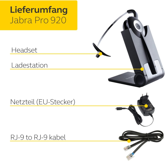 Безпровідна гарнітура Jabra PRO 920 Луцк