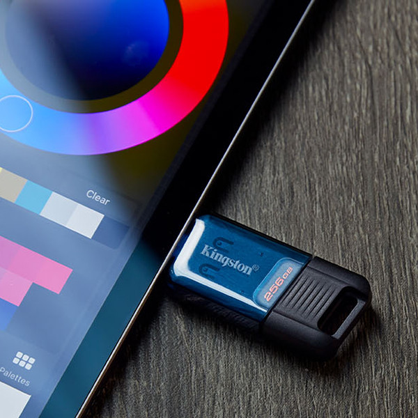 Флеш-пам'ять USB Type-C Kingston DataTraveler 80 DT80M/256GB (256GB, Type-C) Николаев - изображение 6