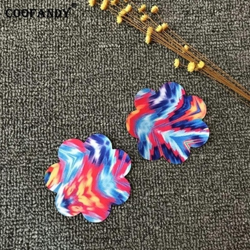 Стикеры на грудь Ромашки 8 см разноцветный Киев - изображение 1