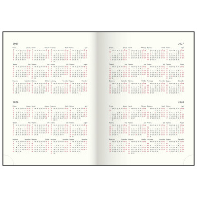 Еженедельник Buromax датированный 2026 BASE А5 черный (BM.2108-01) Винница - изображение 2