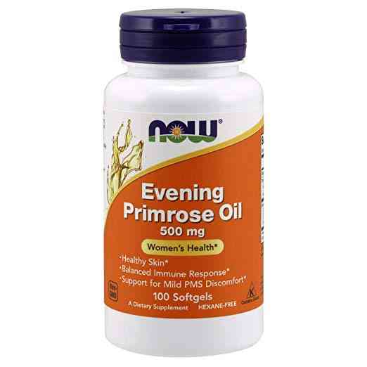 Масло вечерней примулы, Evening Primrose Oil, Now Foods, 500 мг, 100 капсул Луцьк