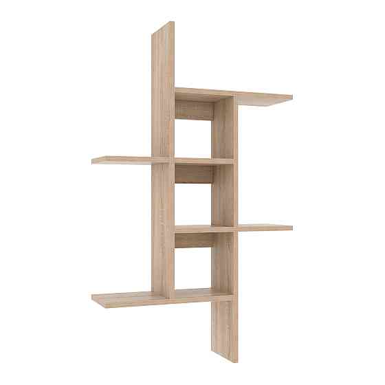 Полиця навісна ПН-7, Дуб Сонома, 630/180/1070 Львів