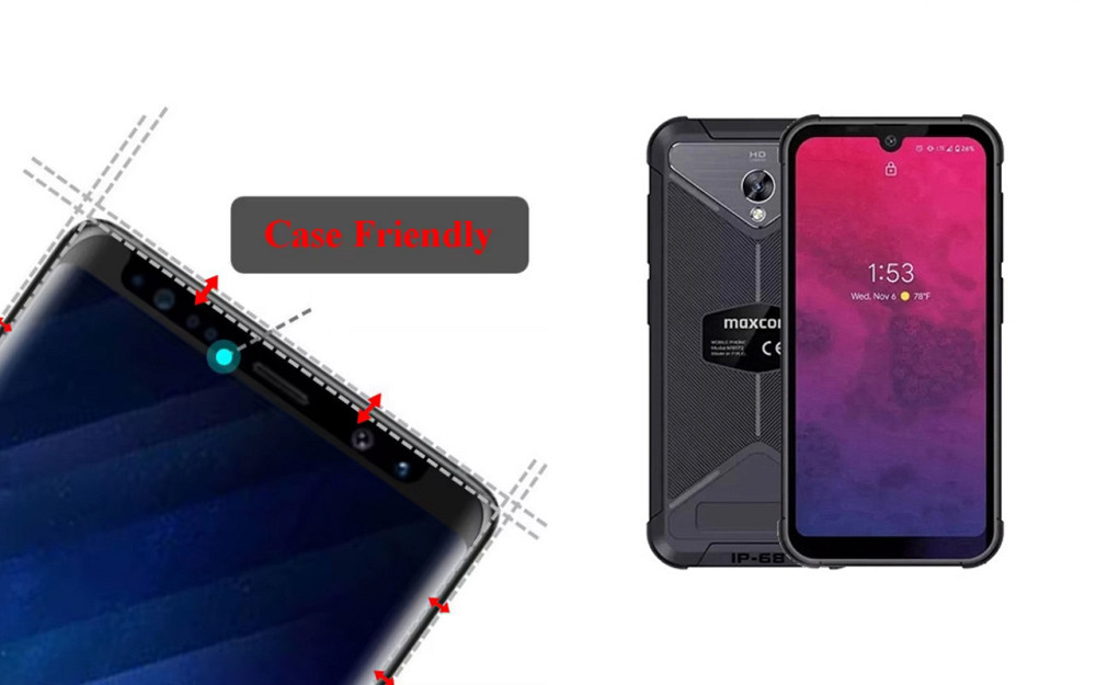 Захисне скло HyperGlass Pro для Maxcom MS572 – максимальна чутливість та захист Київ - фото 4