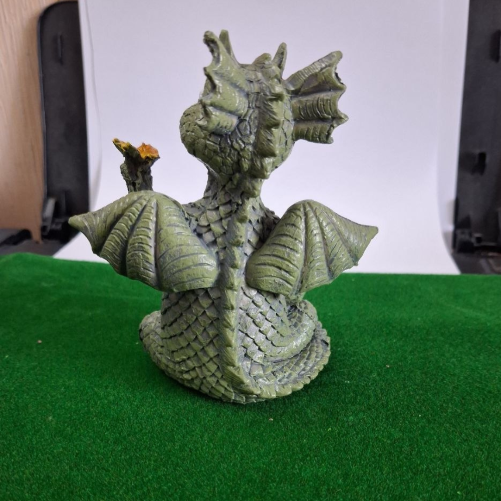 Дракончик Бібліофіл 10 х 11 см з полістоуну Для дому та саду Одеса - фото 3