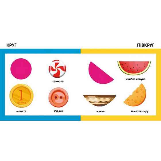 Дитяча смарт-книжечка "Форми та фігури" 944006, 24 сторінки Вінниця