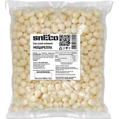 Сыр сушеный snEco Моцарелла 500 г (4823095805154) Винница