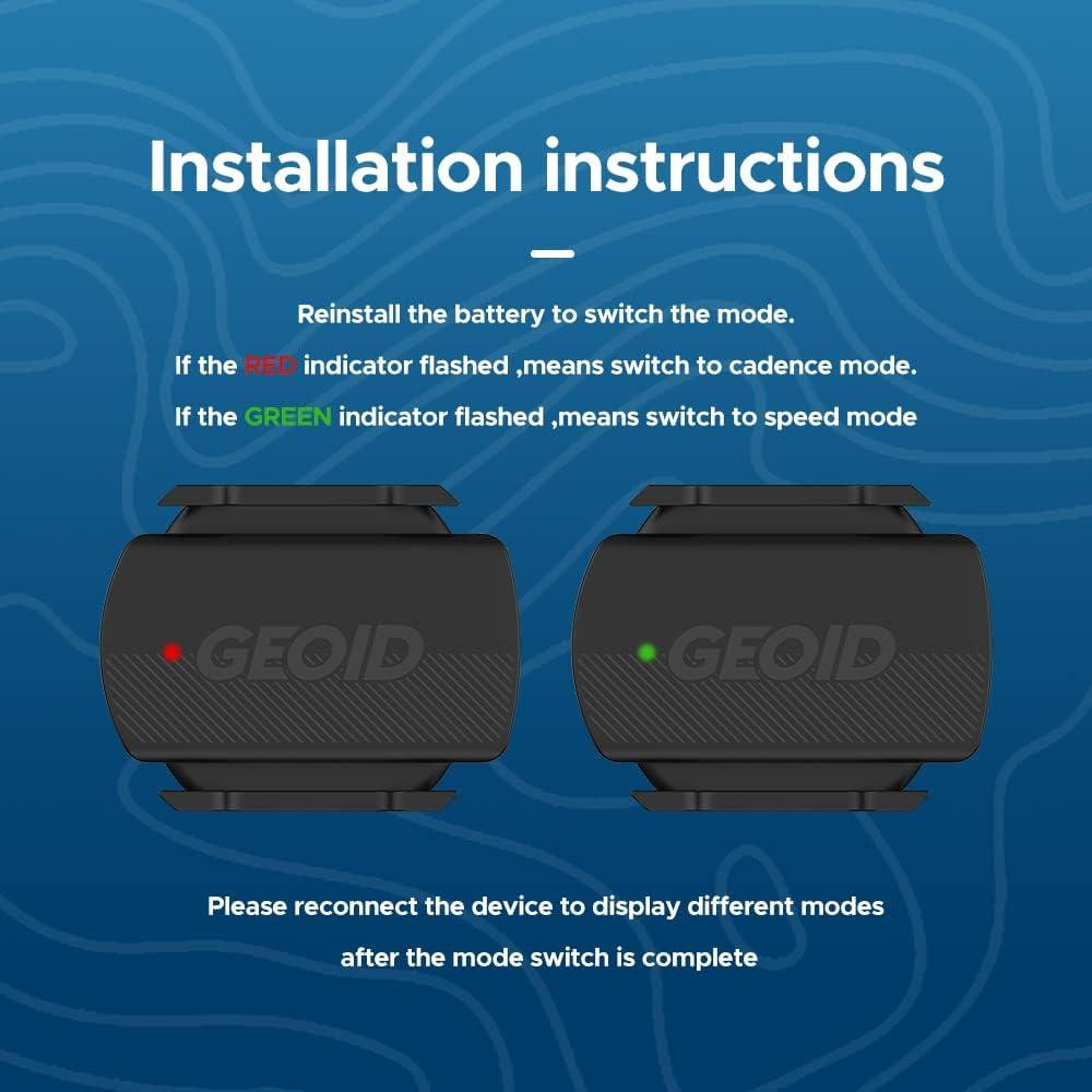 Датчик каденсу/швидкості для велосипеда GEOID CS600 ANT+/Bluetooth Луцьк - фото 5
