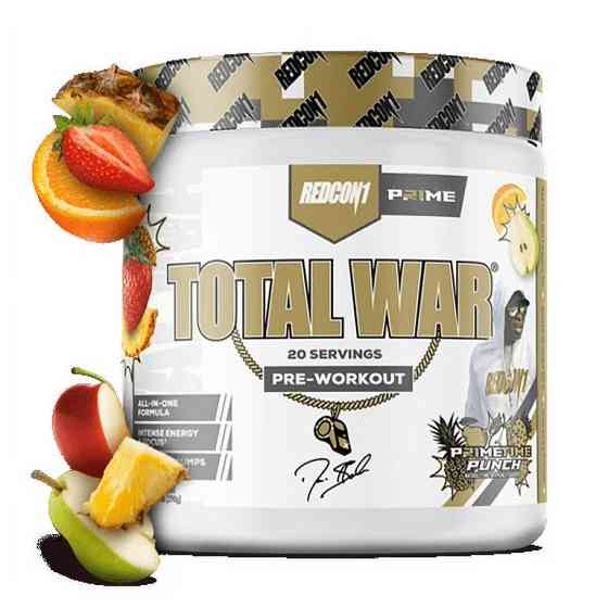 Предтренировочный комплекс Redcon1 Total War Pump 290 г, Prime Time Punch Луцк