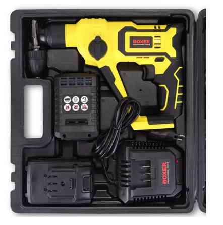 SR-148 Акумуляторний перфоратор SDS+ 2x24 В з м'якою рукояткою, набір свердлів та насадок, кейс Одеса