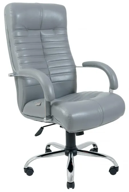 Офисное Кресло Руководителя Richman Orion Lord 21 Хром М3 MultiBlock Серый Киев - изображение 1