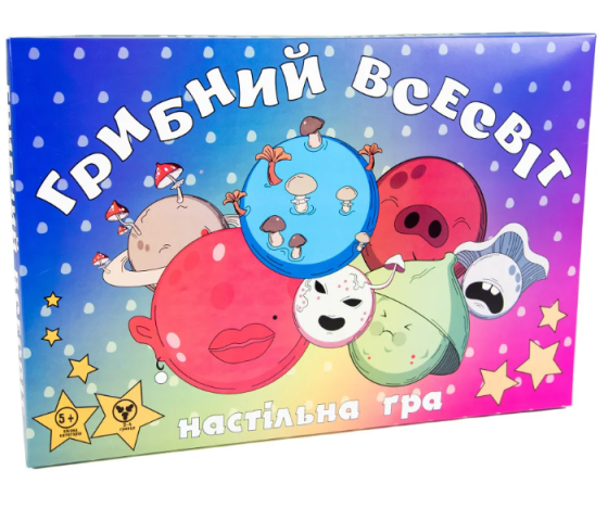 Настільна гра 30337 (укр) "Грибний всесвіт", в кор-ці 37-25,5-2см, шт Київ