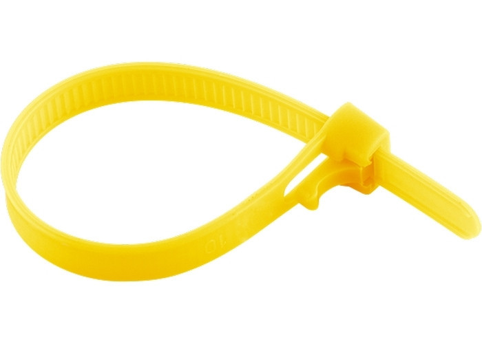 Хомуты универсальные, многоразового использования, пластиковые, 7,2 х 150 мм, 50 шт. Полтава - изображение 1