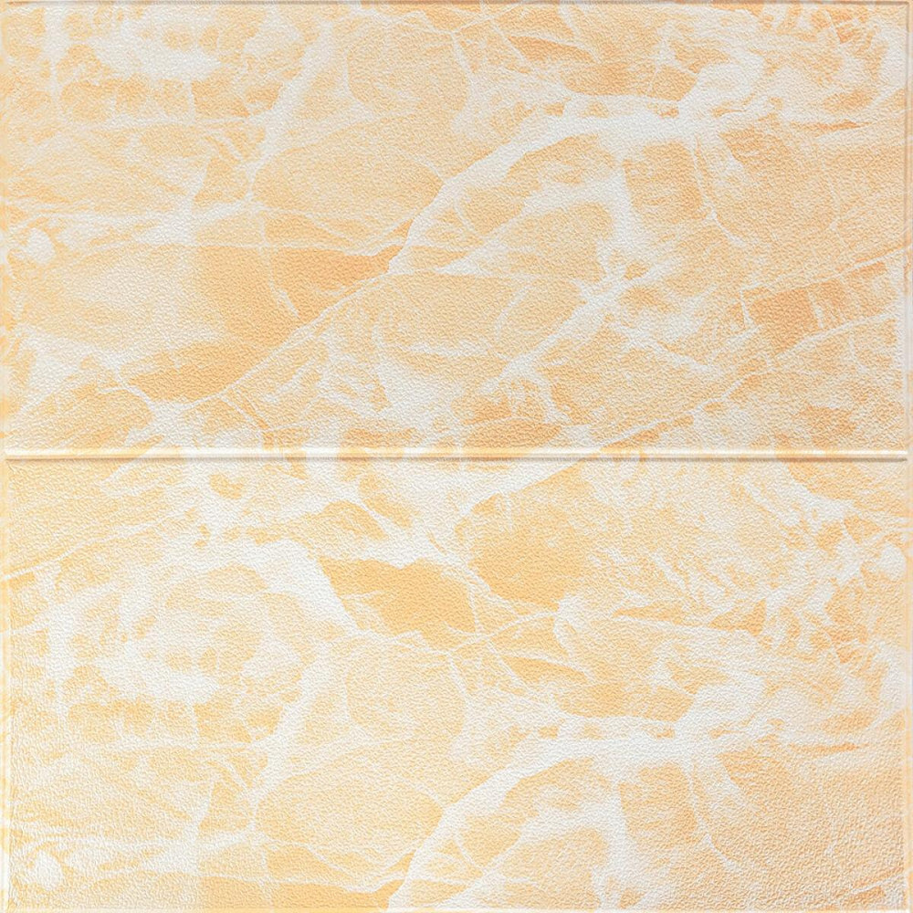 Самоклеюча 3D панель 700х700х4мм Персиковий мармур SW-00001343 Дніпро - фото 1