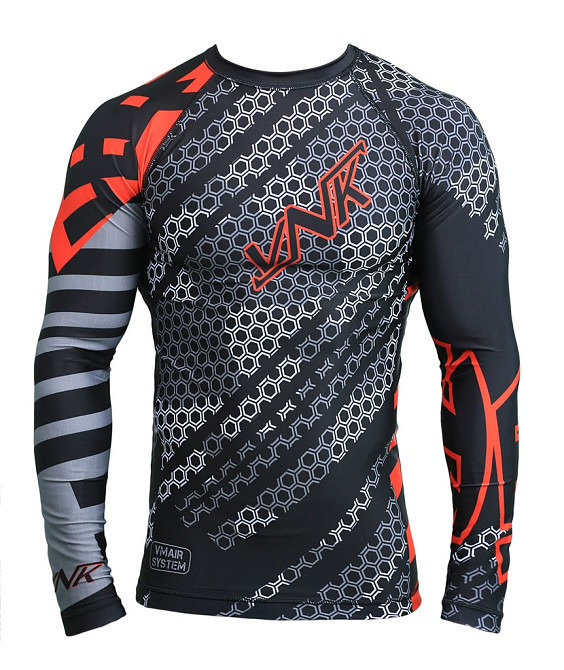 Рашгард з довгим рукавом VNK Contact Red L Киев - изображение 3