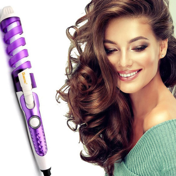 Щипцы для приобретения объема волос, Плойка для завивки для прически Плойка обьема JT-43 Львов - изображение 1