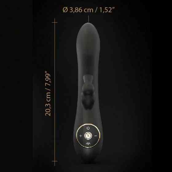 Вакуумный вибратор-кролик Dorcel DIVINE RABBIT с вибрацией, 10 режимов вибрации: 3 режима вакуума Sex Aura Киев