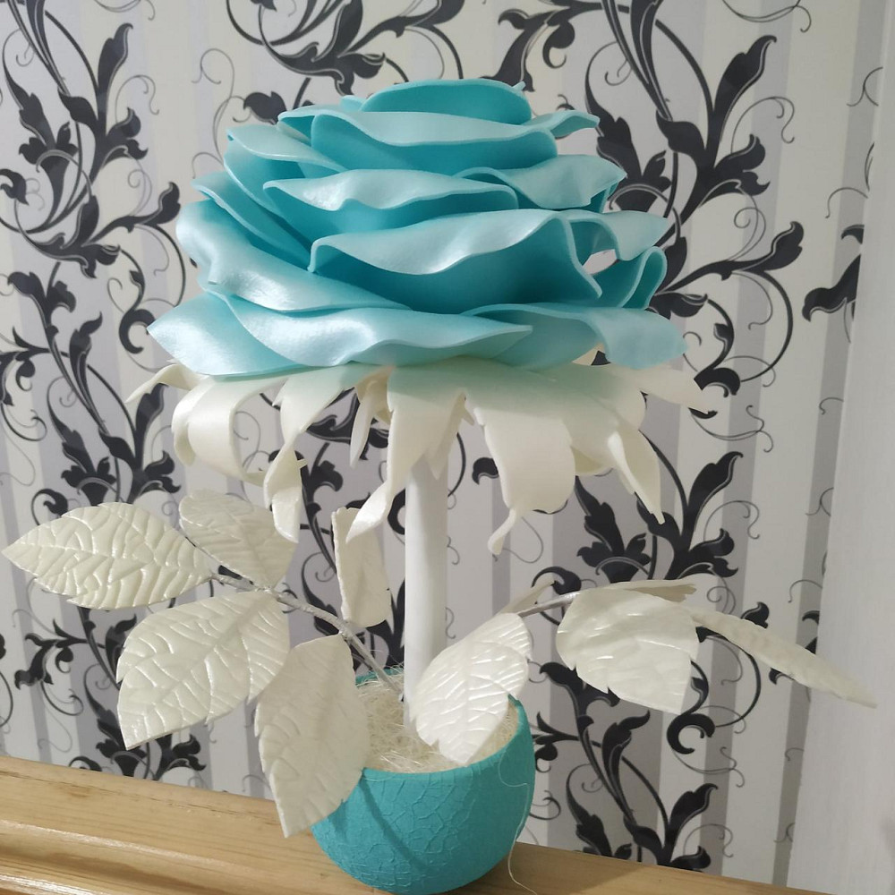 Світильник-нічник "Аквамаринова троянда" Дніпро - фото 5